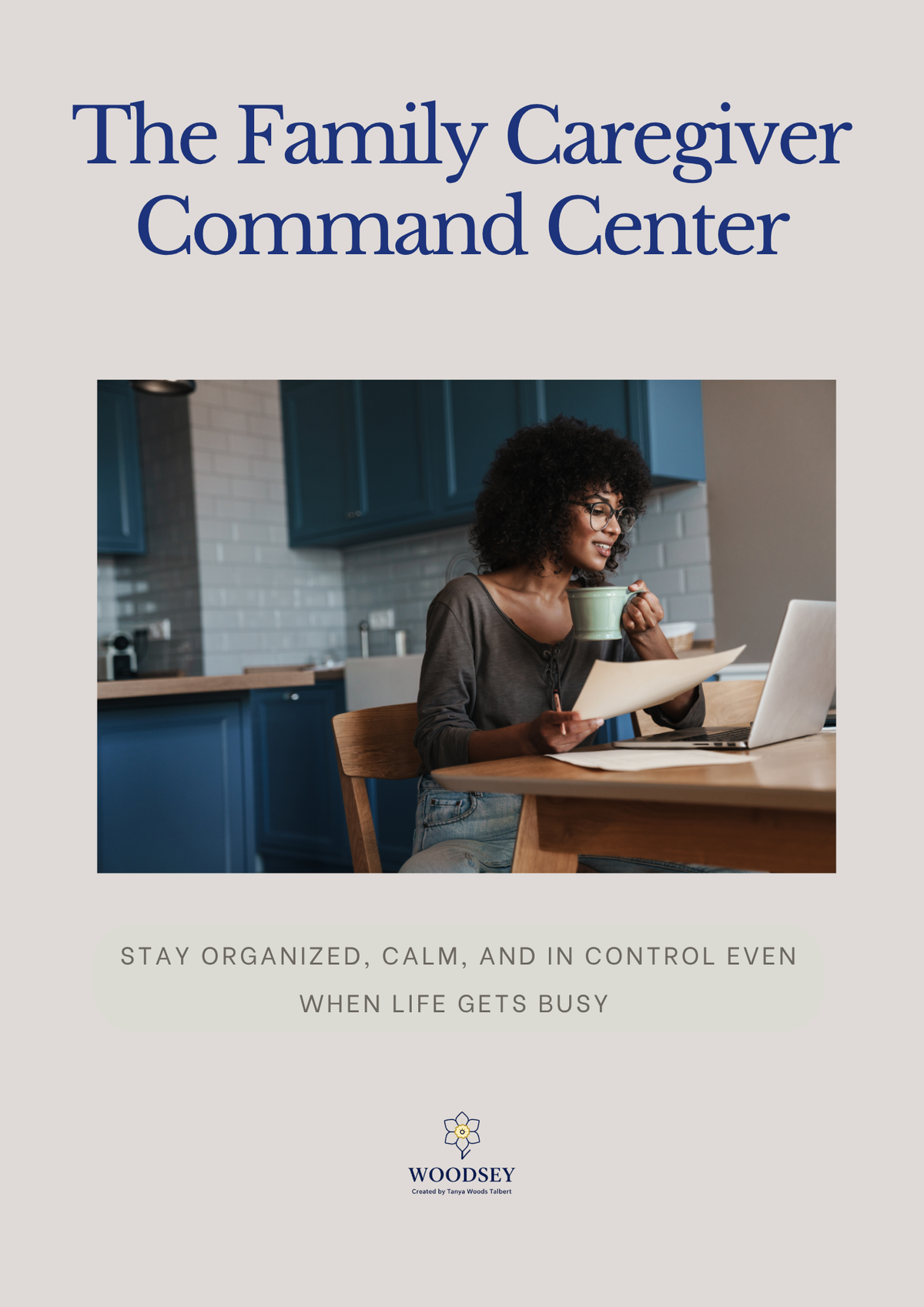 Family Caregiver Command Center Workbook | Instant Download PDF | Medication Tracker, Appointment Log & Care Planner | Printable Caregiver Organizer