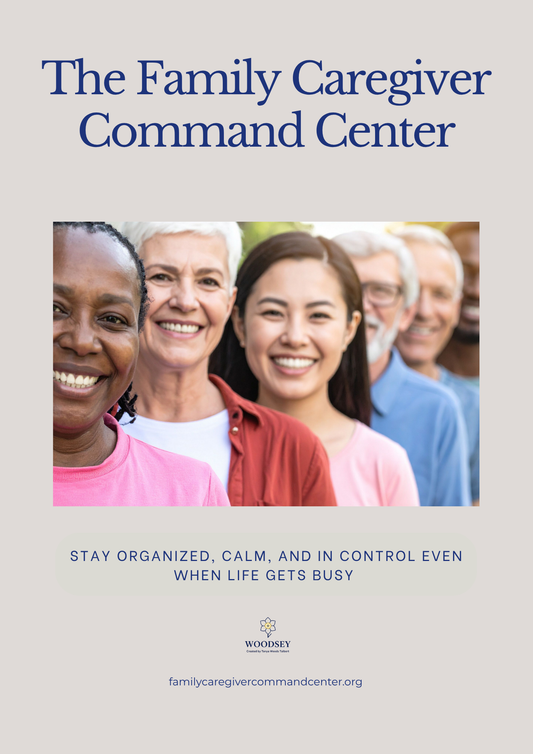 Family Caregiver Command Center Workbook | Instant Download PDF | Medication Tracker, Appointment Log & Care Planner | Printable Caregiver Organizer