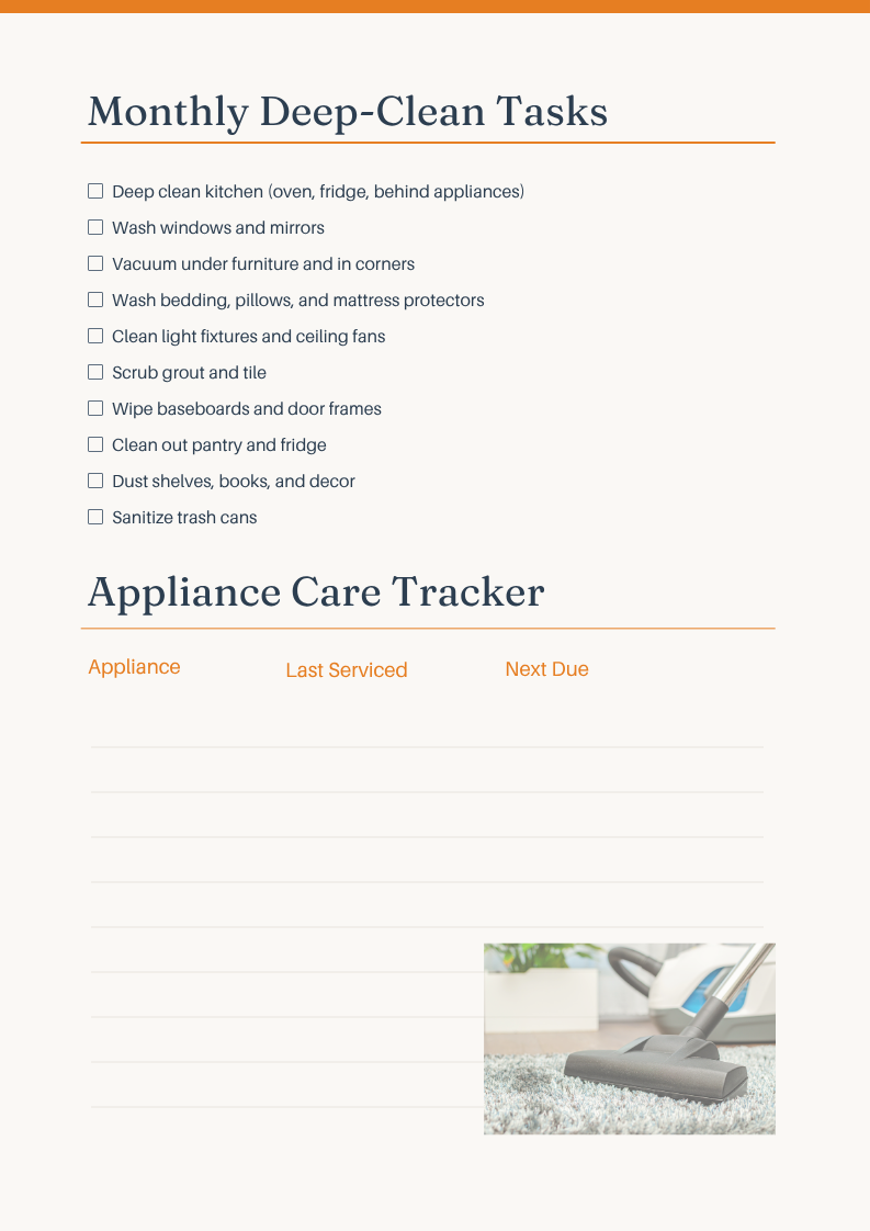 Household Operations Command Post Workbook — The Complete Home Management System