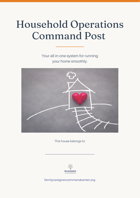 Household Operations Command Post Workbook — The Complete Home Management System